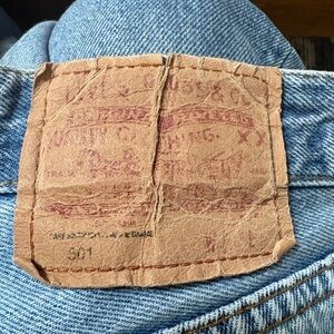 Vintage 501 Levi’s 30x32 tag